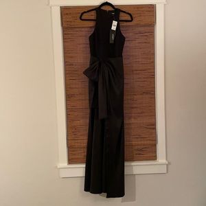 Black formal gown